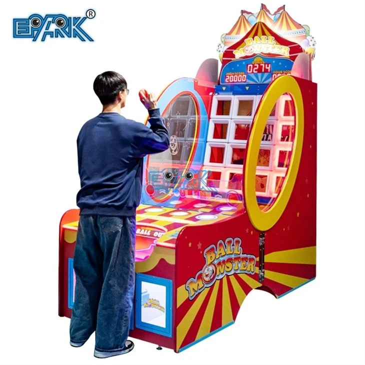 Throw Ball Game Ticket Redemption Machine