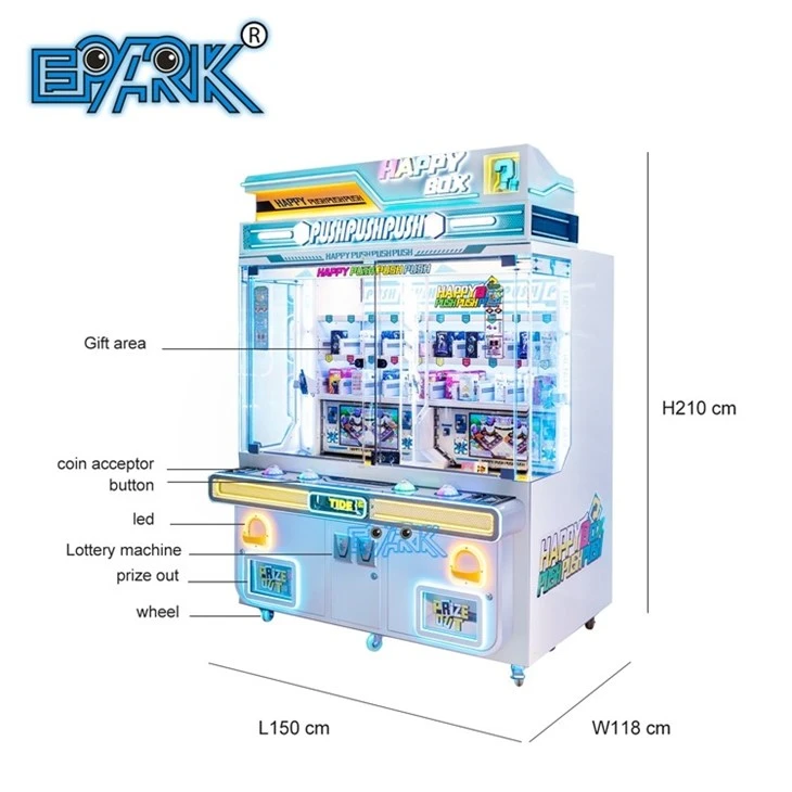 Coin Operated Push Gift Game Machine