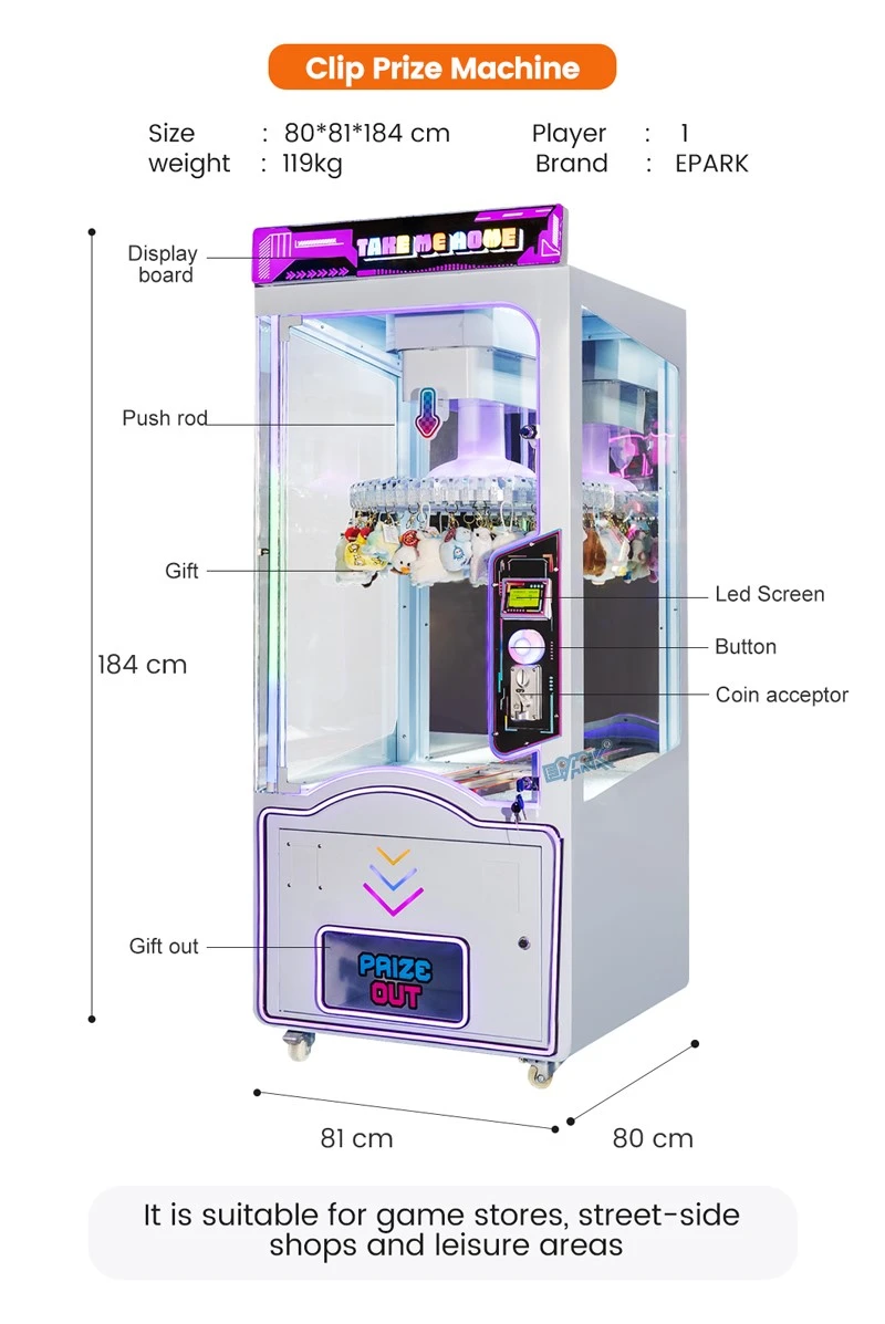 Clip Prize Machine 1 Clip Prize Machine 1